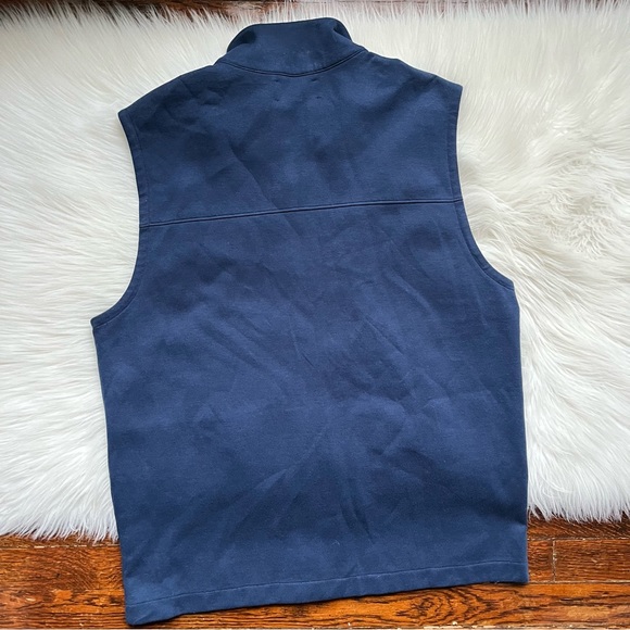 New Bonobos Men’s Vest Slim Medium Blue Cotton Blend - Picture 2 of 6